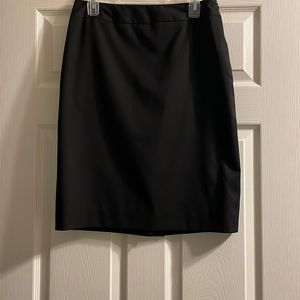 Anne Klein Black Pencil Skirt Size 12 Petite